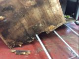 Replacing ramp on horse trailer: Click Here To View Larger Image